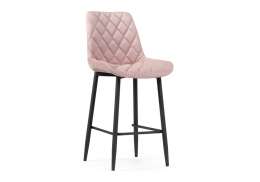 Барный стул Баодин К Б/К розовый / черный (50x56x101)