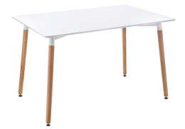 Стол Table 110 white / wood (70x73)